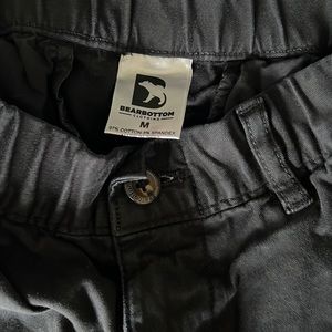 Bearbottom Stretch Jogger in black, size medium 30